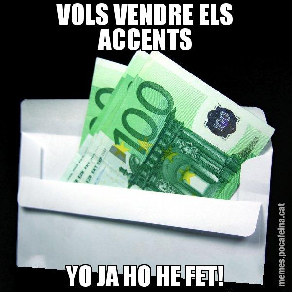 VOLS VENDRE ELS ACCENTS YO JA HO HE FET! - Sobre