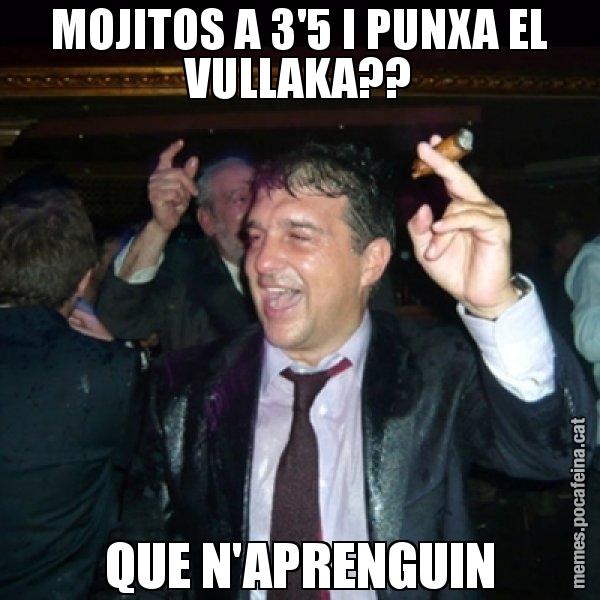 MOJITOS A 3'5 I PUNXA EL VULLAKA?? QUE N'APRENGUIN - Laporta de Festa