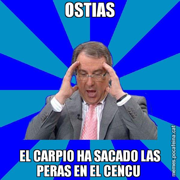 OSTIAS EL CARPIO HA SACADO LAS PERAS EN EL CENCU - Cuní Telepatia