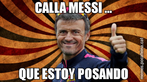 CALLA MESSI ... QUE ESTOY POSANDO