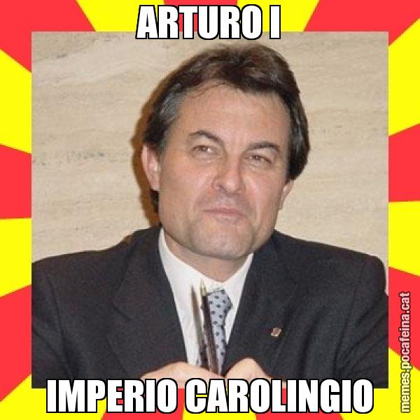 ARTURO I IMPERIO CAROLINGIO - SuprunaArtur Mas