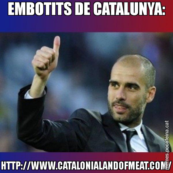 EMBOTITS DE CATALUNYA: HTTP://WWW.CATALONIALANDOFMEAT.COM/ - Pep Guardiola