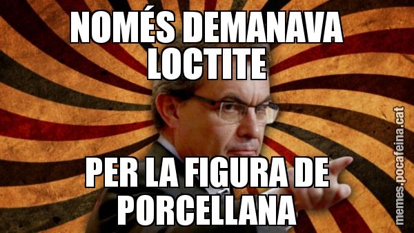 NOMÉS DEMANAVA LOCTITE PER LA FIGURA DE PORCELLANA