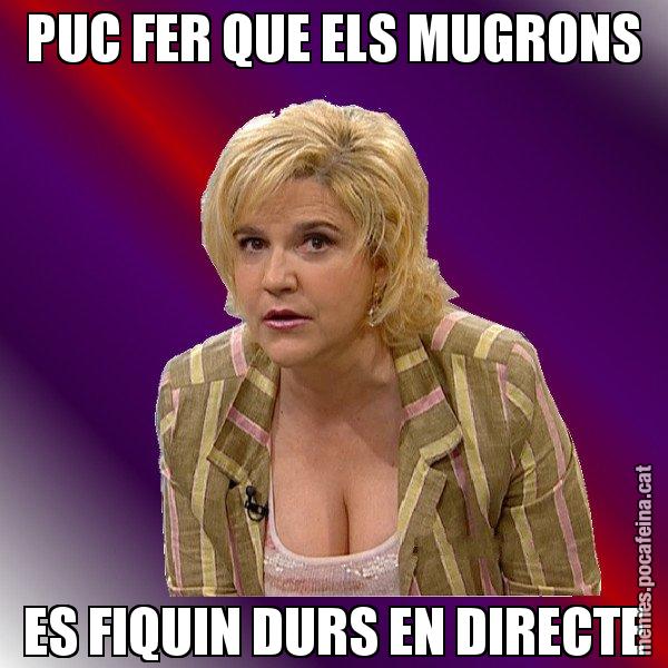 PUC FER QUE ELS MUGRONS ES FIQUIN DURS EN DIRECTE - Pilar Rahola