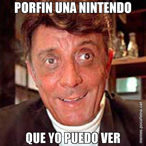 PORFIN UNA NINTENDO QUE YO PUEDO VER