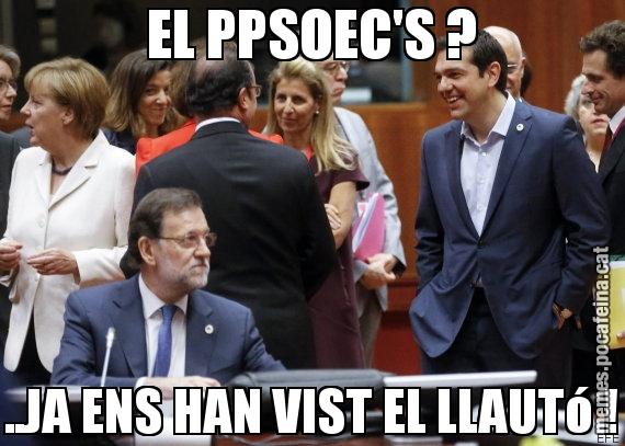 EL PPSOEC'S ? ..JA ENS HAN VIST EL LLAUTó !