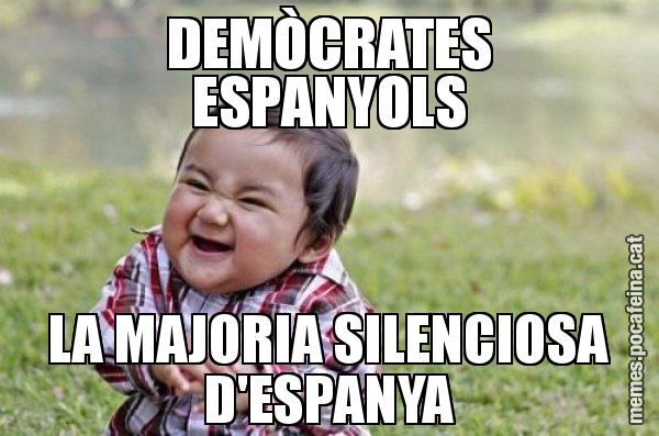 DEMÒCRATES ESPANYOLS LA MAJORIA SILENCIOSA D'ESPANYA - El diabòlic nen asiàtic