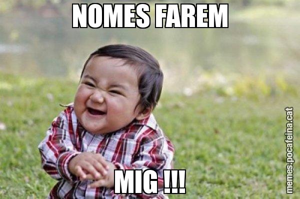 NOMES FAREM MIG !!! - El diabòlic nen asiàtic