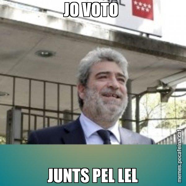 JO VOTO  JUNTS PEL LEL - Miguel Ángel Rodríguez Bajón