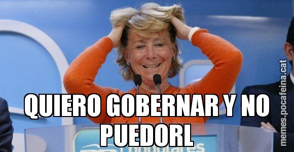 QUIERO GOBERNAR Y NO PUEDORL