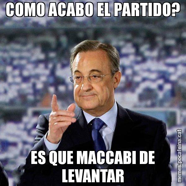 COMO ACABO EL PARTIDO? ES QUE MACCABI DE LEVANTAR - Florentino