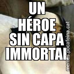 UN HÉROE SIN CAPA IMMORTAL