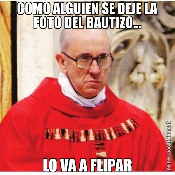 COMO ALGUIEN SE DEJE LA FOTO DEL BAUTIZO... LO VA A FLIPAR - Papa di Roma