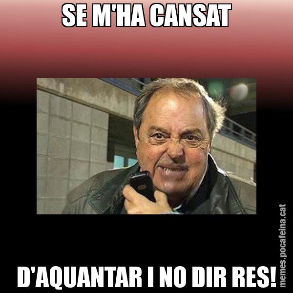 SE M'HA CANSAT D'AQUANTAR I NO DIR RES! - Jaume Creixell