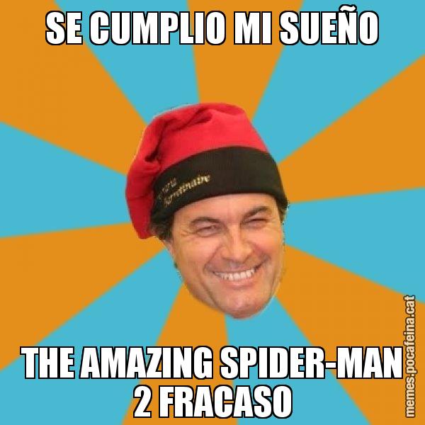 SE CUMPLIO MI SUEÑO THE AMAZING SPIDER-MAN 2 FRACASO - Artur Mas Barretina