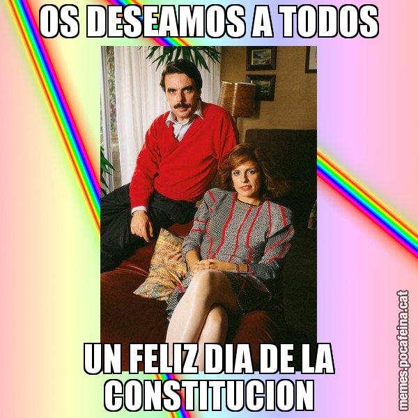 OS DESEAMOS A TODOS UN FELIZ DIA DE LA CONSTITUCION - La Familia Ansar