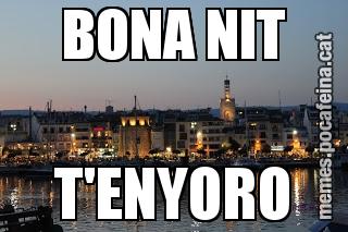 BONA NIT T'ENYORO