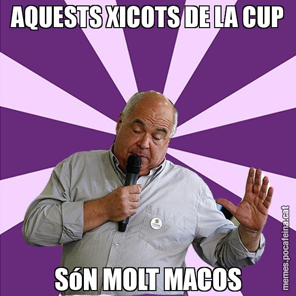 AQUESTS XICOTS DE LA CUP SóN MOLT MACOS - Lluís Rabell - 27S