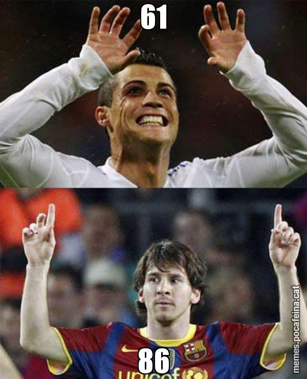 61 86 - Messi VS Cristiano
