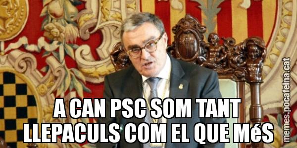 A CAN PSC SOM TANT LLEPACULS COM EL QUE MéS